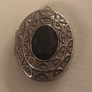 Vintage Avon pill box pendant